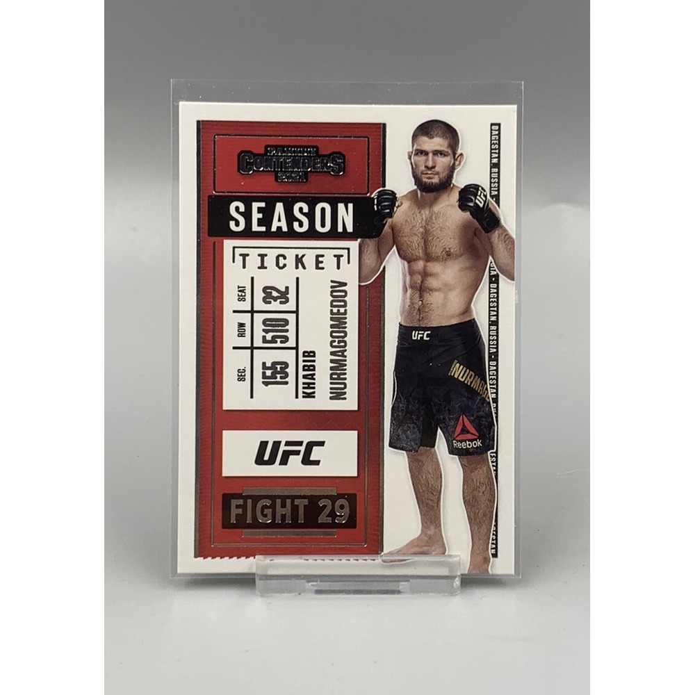 2021‎ Panini Contenders - Khabib Nurmagomedov #2